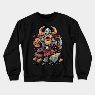 Сute Viking Crewneck Sweatshirt